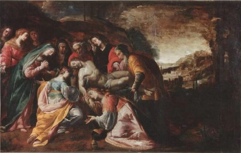 Gian Giacomo Barbelli - La deposizione, Museo Civico di Crema e del Cremasco